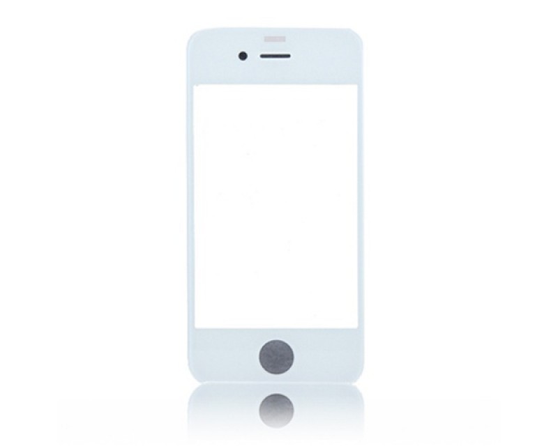Replacement White Front Glass Screen Cover for iPhone 4G