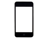 Replacement Digitizer Screen for iPod Touch 2nd Gen black