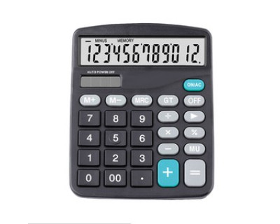 12 Digit Large Screen Calculator Financial Accounting Clear inventory Office Home Stationery