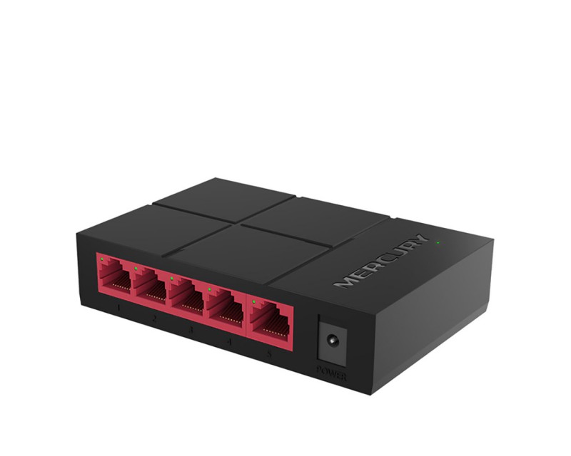 5 Port Gigabit Switch 10/100/1000Mbps RJ45 LAN Ethernet Fast Desktop Network Switching Hub Shunt With EU/US Power Adapter