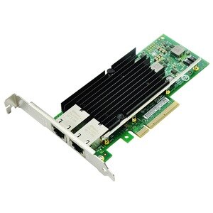 10Gb PCI-E NIC Network Card, for X540-T2 with X540 Chip, Dual Copper RJ45 Port, PCI Express X8 with Dual RJ45 Port Server