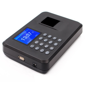Office Intelligent Password Attendance Machine Biometric Fingerprint Employee Checking-in Recorder DC 5V Time Attendance Clock