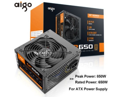Aigo GP650 Power Supply 650W 80PLUS BRONZE PC Power E-sports Max 850W Power Supplies For Computer 12...