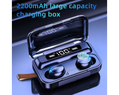 Bluetooth 5.0 Earphones 2200mAh Charging Box Wireless Headphone 9D Stereo Sports Waterproof Earbuds Headsets With Microphone