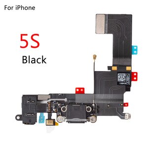Charging Port USB Dock Connector replacement For iPhone 5 5C 5S 6 6S 7 Plus Headphone Audio Jack Flex Cable