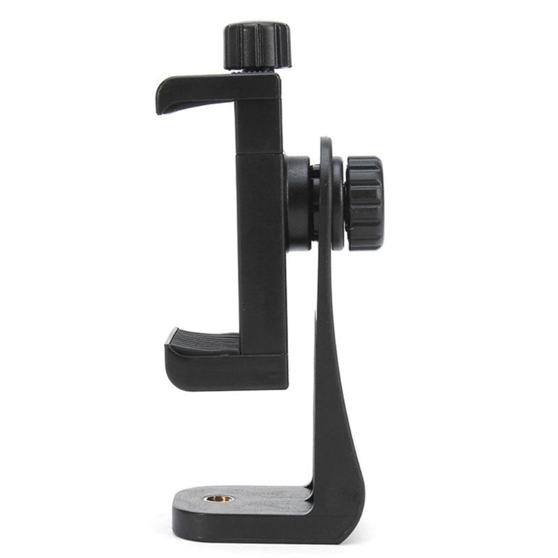 Mini Tripod Mount Phone Clip Vertical Bracket 360 Degree Rotating Adapter