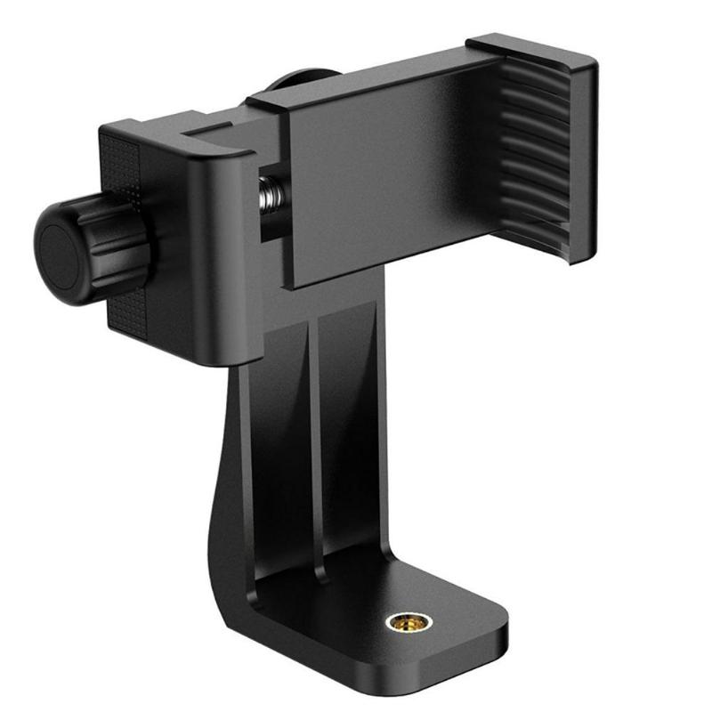 Mini Tripod Mount Phone Clip Vertical Bracket 360 Degree Rotating Adapter