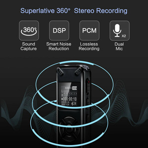 Portable Smart Digital Voice Recorder Hidden HD Sound Audio Telephone Recording Dictaphone MP3 Recorder